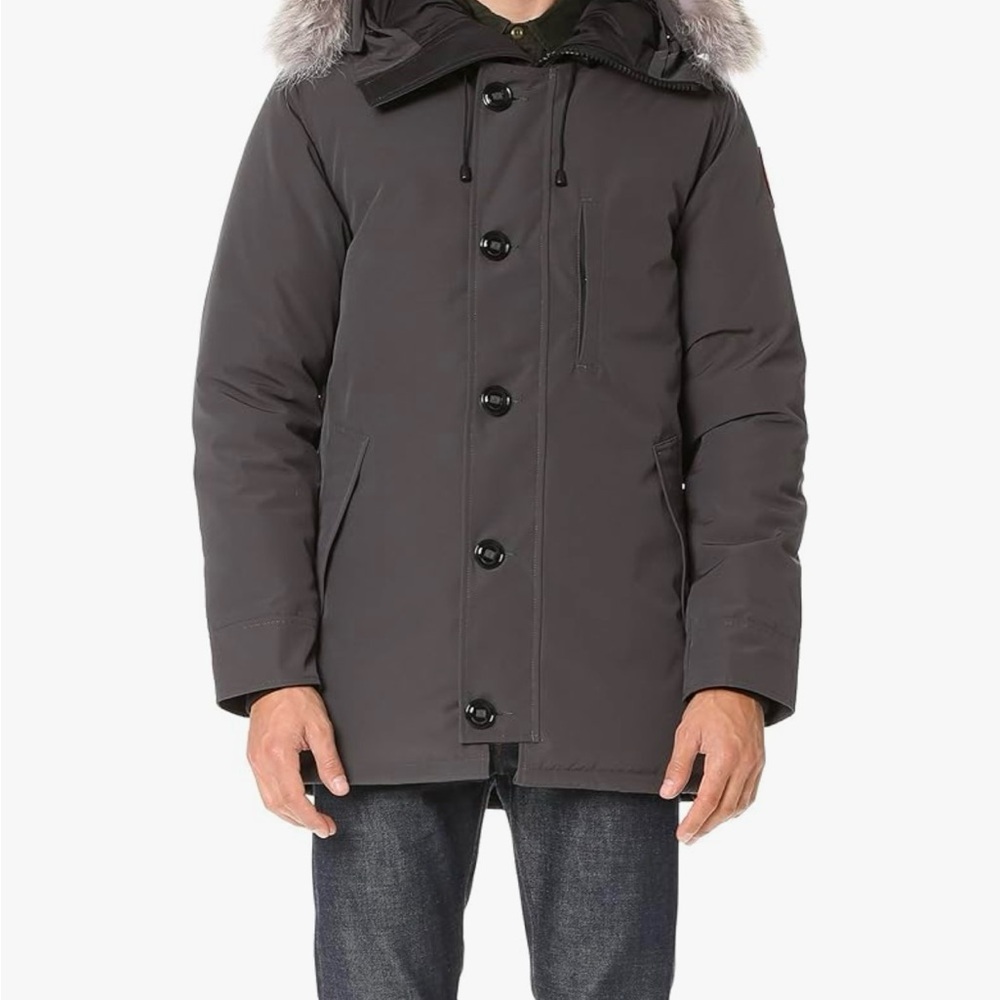 Canada Goose Gray Puffer Jacket